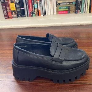 Bamboo Platform Loafers